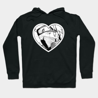 Kakashi Heart Hoodie